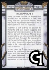 The Primarchs II